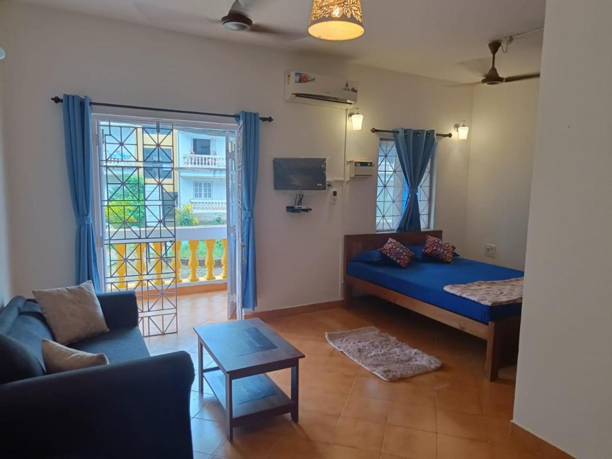 Contemporary Studio Apartment In Calangute, Goa Eksteriør bilde